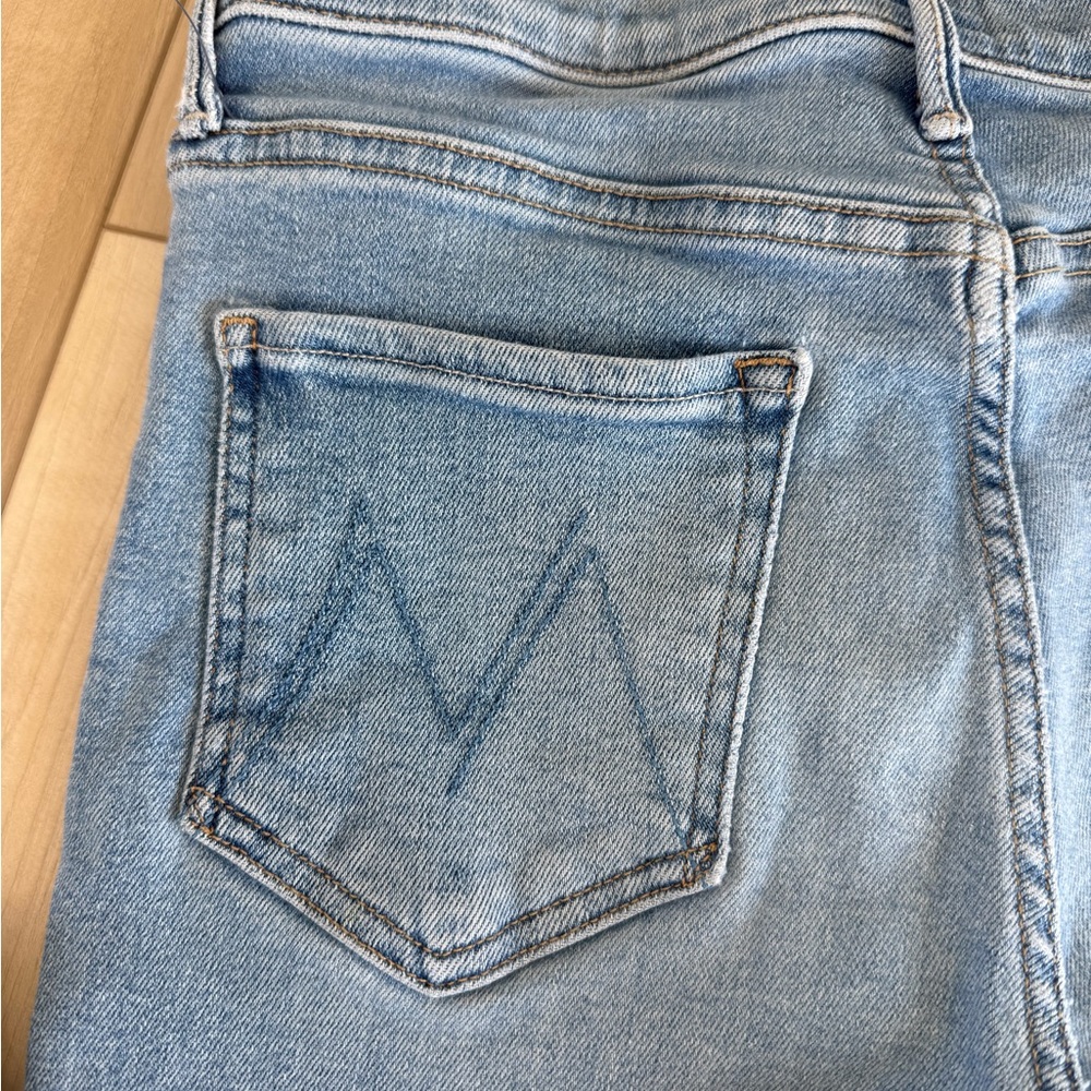 MOTHER Light Blue Denim Jeans